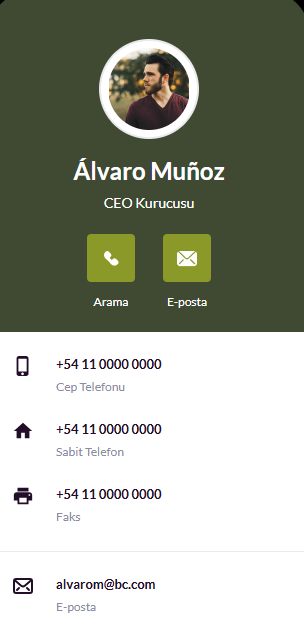vCard QR Kod Dijital